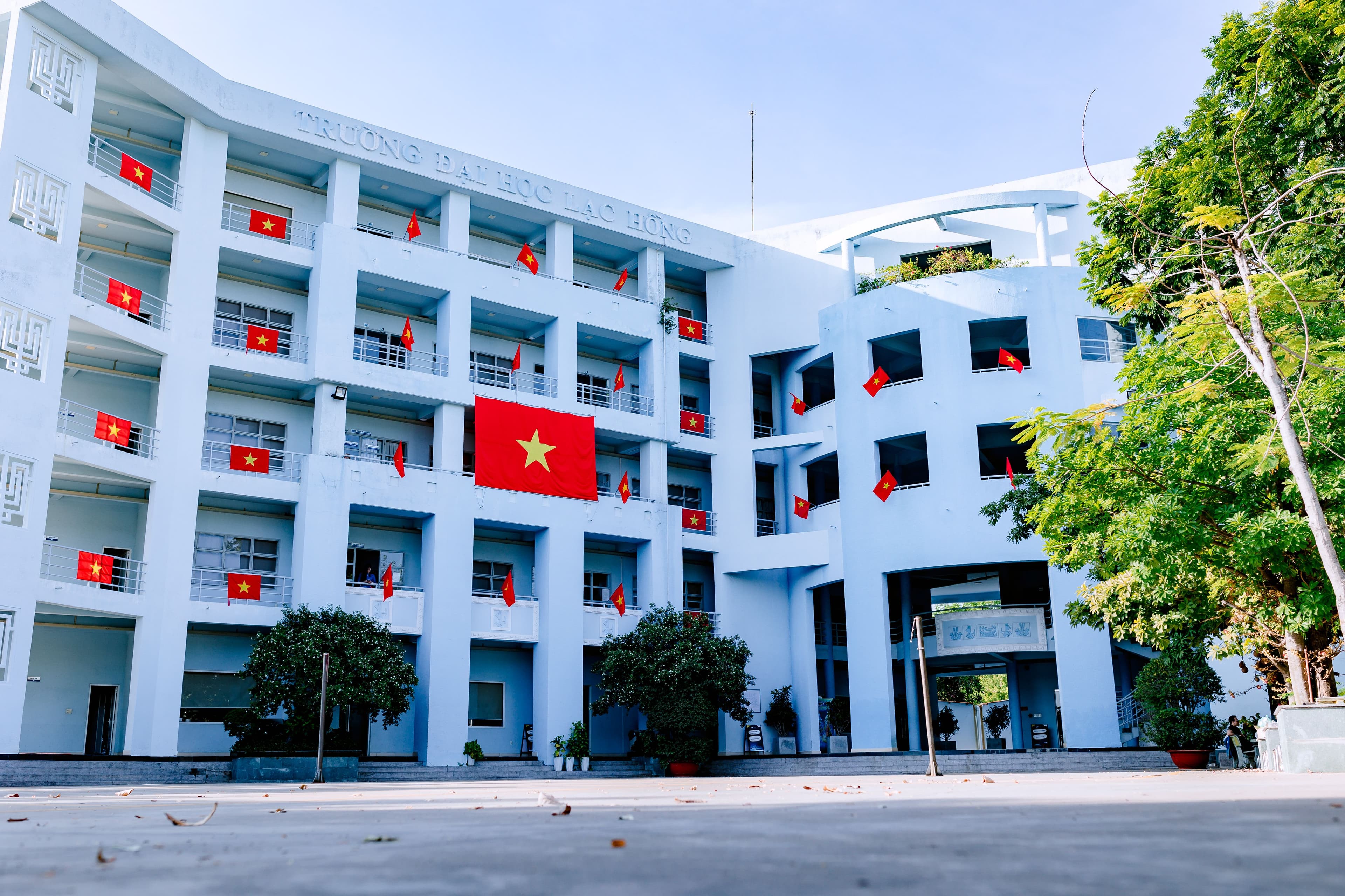 A Vietnamese school campus representing the future study choices that inform an IB Chemistry SL or HL decision.